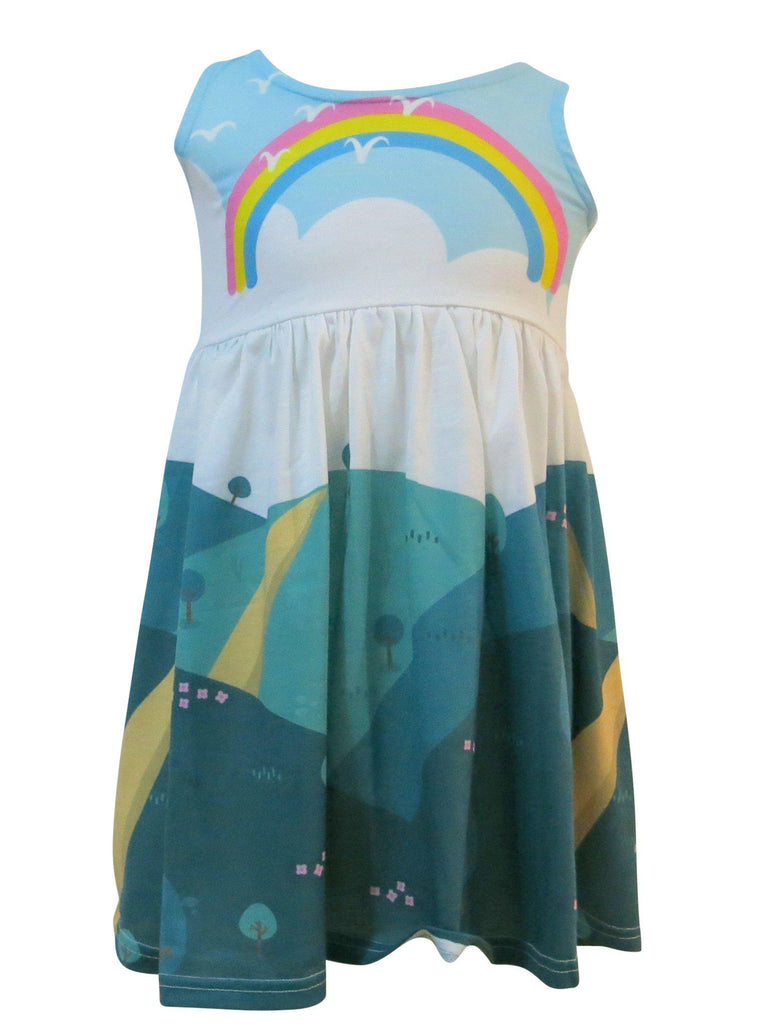 Rainbow View - Classic Shape dress - deezo the happy fashion