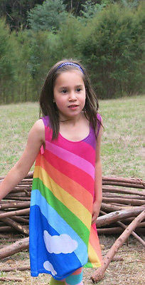 Classic Girls rainbow dress - Dresses deezo the happy fashion 