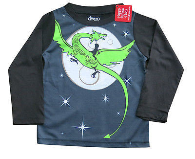 Dragon Rider  - long sleeve t shirt - deezo the happy fashion