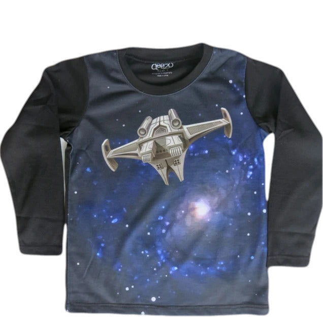 Intergalactic - boys space T-shirt - deezo the happy fashion
