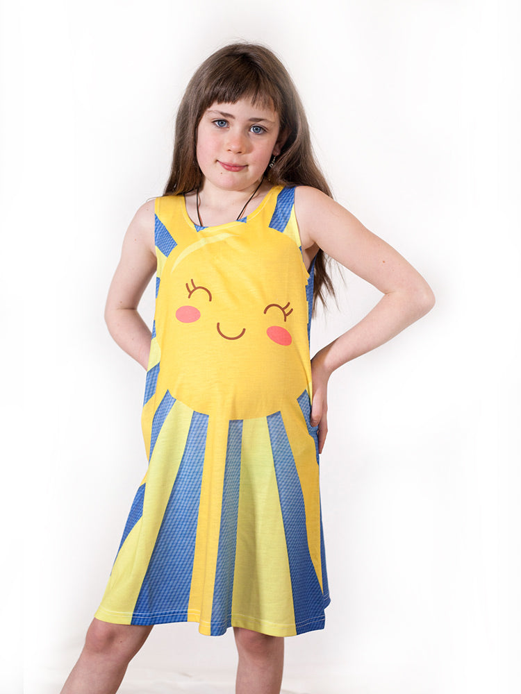 Little Rays of Happiness - Girl kawaii dress - deezo the happy fashion