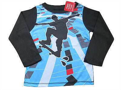 Skater  - long sleeve boys T shirt - deezo the happy fashion